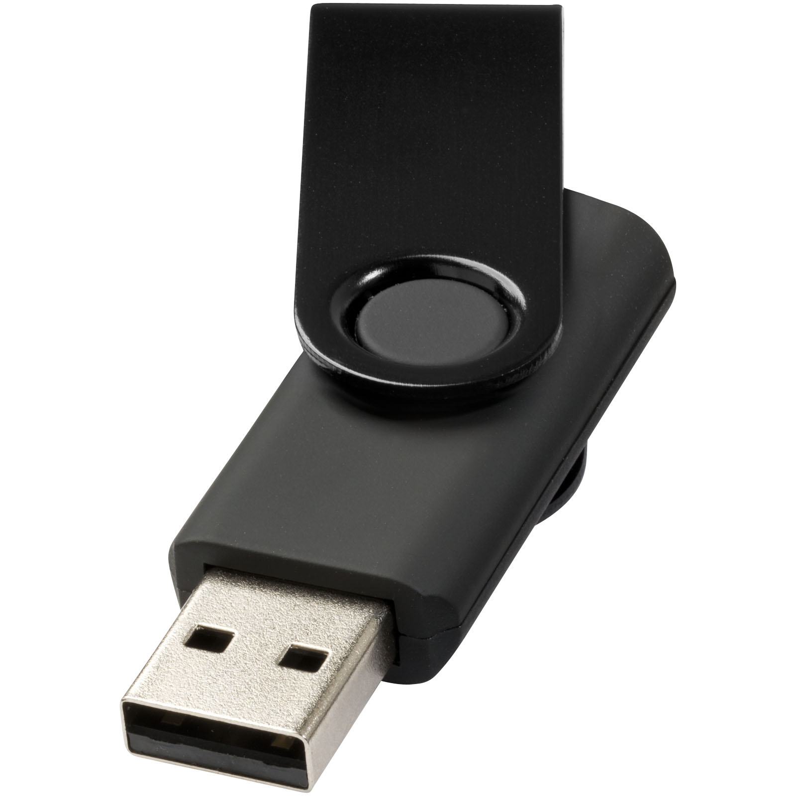 Draaibare metalen 4GB USB-stick - Hooglede