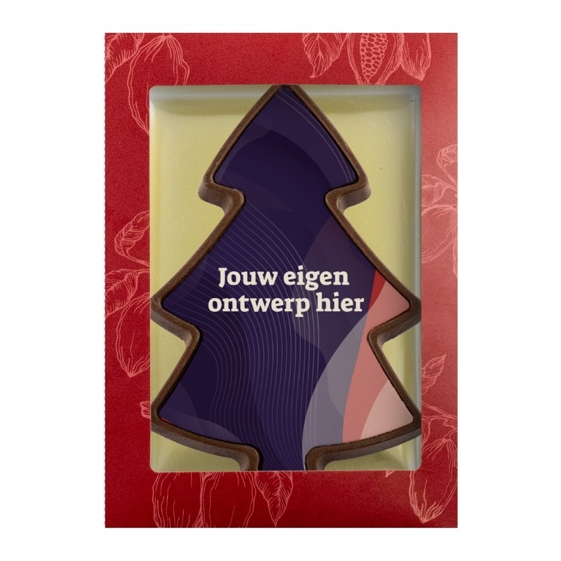 Chocolade Kerstboom Eigen Ontwerp - Edegem