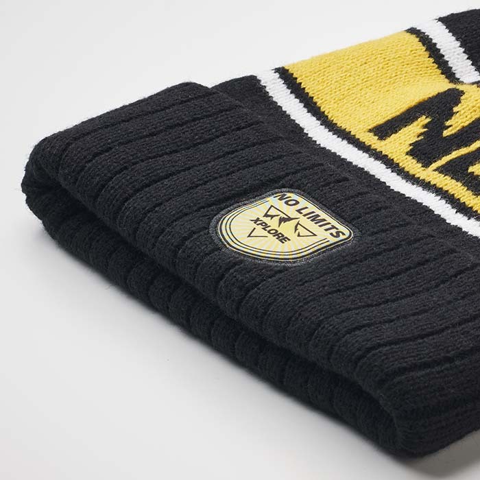 Op maat gemaakte jacquard beanie met pompon - Waltwilder