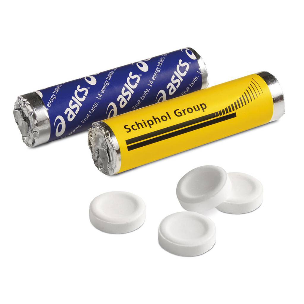 Grote druivensuikerrol bedrukken met logo