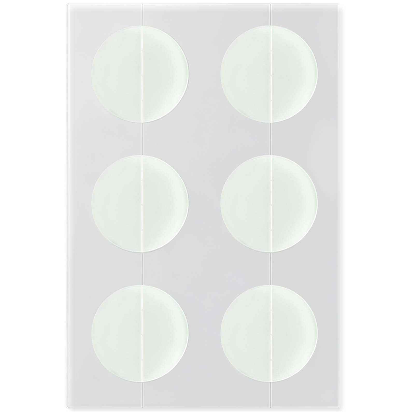 Set van 6 puistjespatches in bedrukbare papieren envelop met logo bedrukken met logo