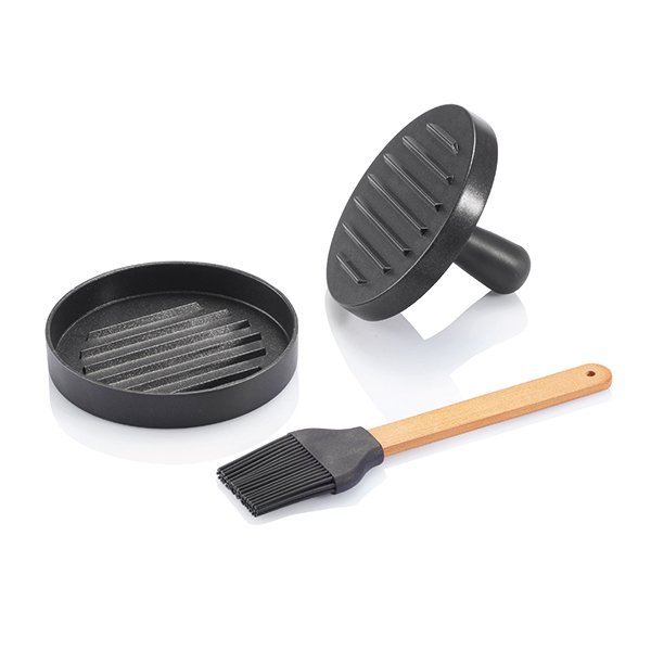 Hamburger Set met Pers en Borstel - Gingelom