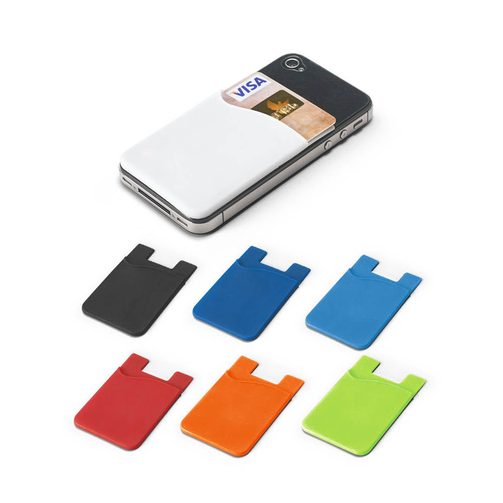 Siliconen smartphone kaarthouder - Beter