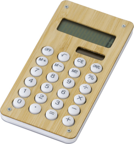 Bamboe Zonne Calculator met Bal Spel - Vosselare