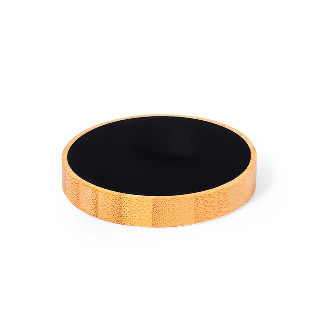 Bamboe Ronde Draadloze Lader - Oudsbergen