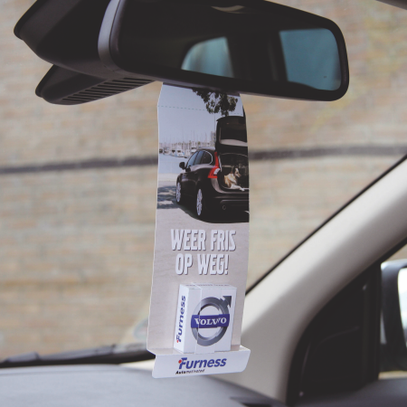 Spiegelhanger met Muntjes - Geel