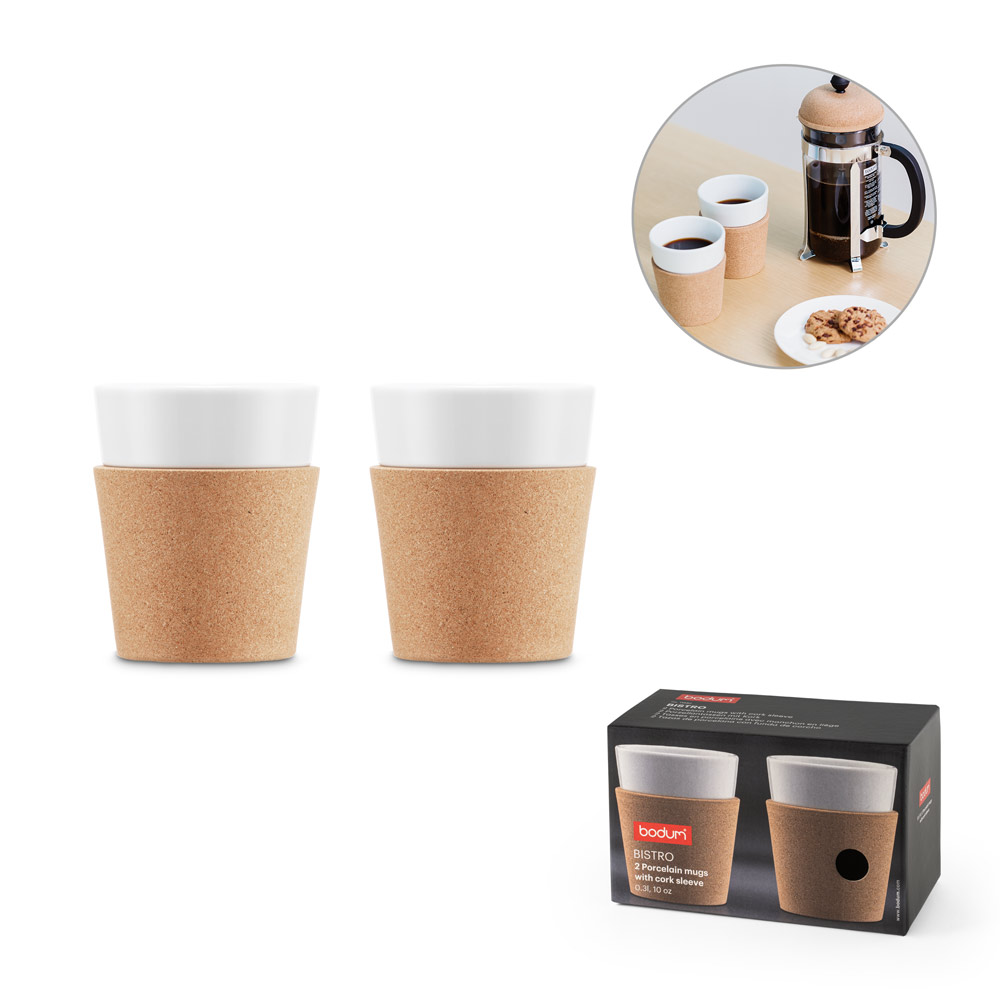 Porselein Mok Set 300ml - Evergem