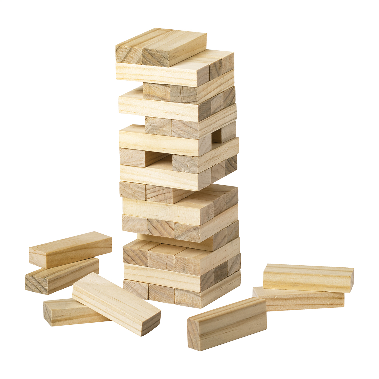 Houten Toren Spel - Sint-Laureins bedrukken met logo