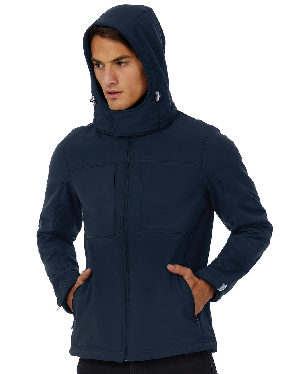 Waterdichte Softshell Jas met Afneembare Capuchon - Vladslo