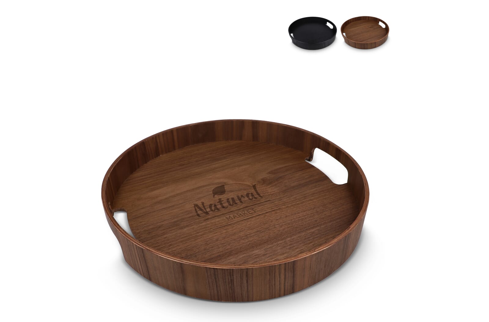 Sagaform Hanna Rond Dienblad 35cm bedrukken met logo