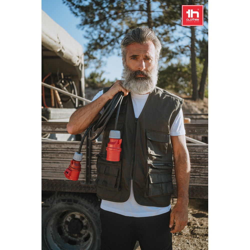 Pixel Vest - Geel