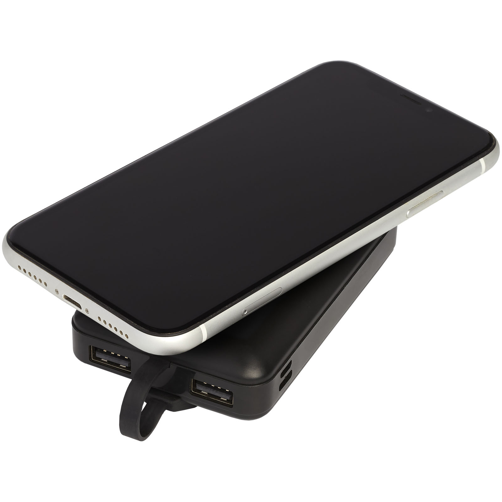 Draadloze Powerbank 10.000 mAh met 3-in-1 Kabel - Hoeilaart