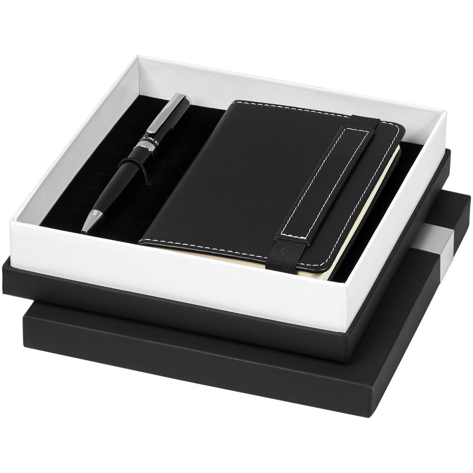 Luxe Geschenkset met Notitieboek en Balpen - Kruibeke