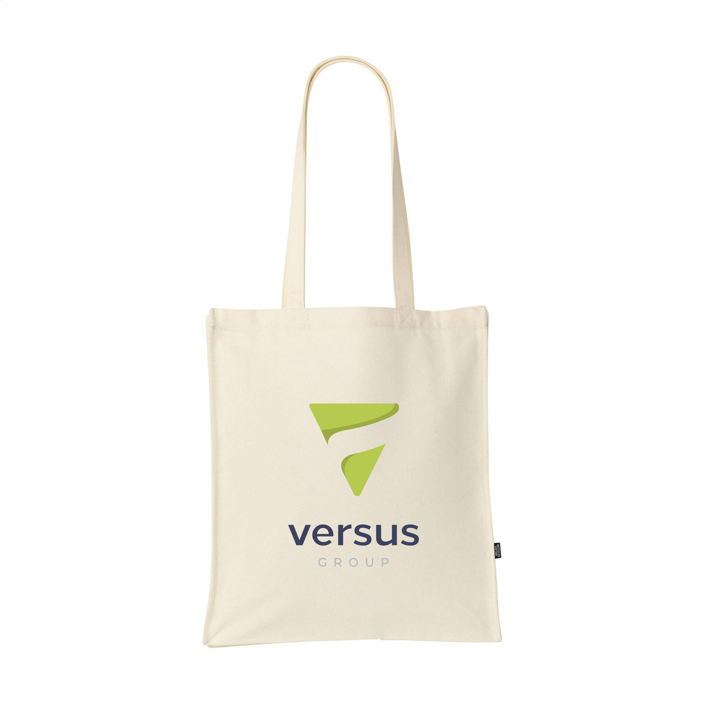 Stevige tas van GRS gerecycled canvas (340 g/m²)