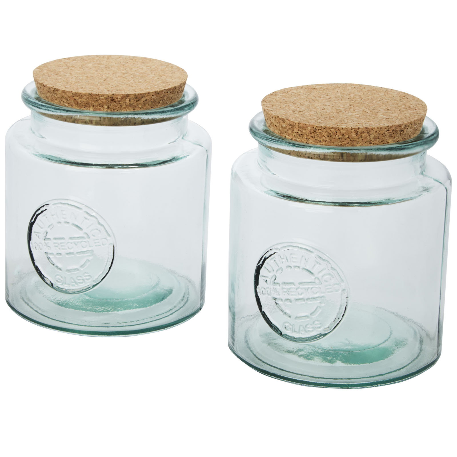 Recycled Glazen Potten Set - Sint-Denijs-Westrem