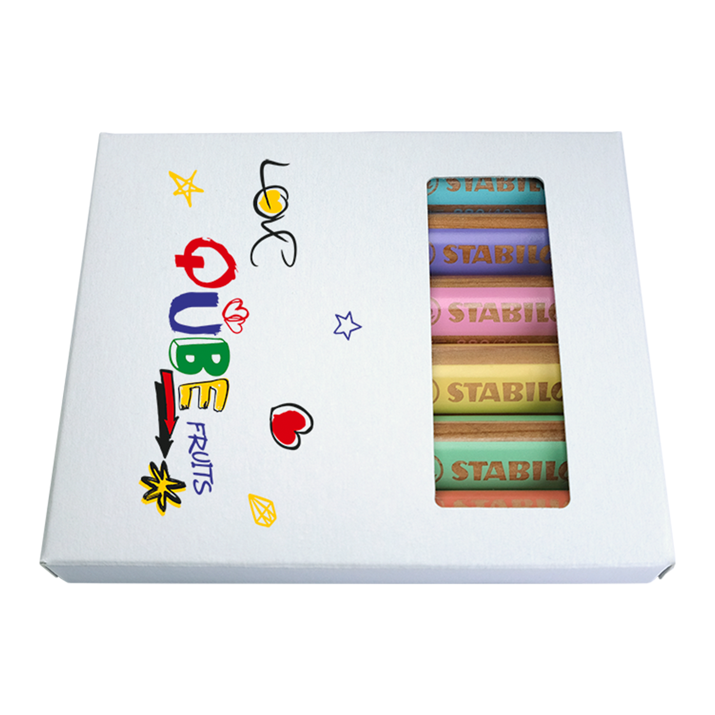 Kleurrijke Creatieset Stabilo Boss® in Kartonnen Etui - Kortrijk