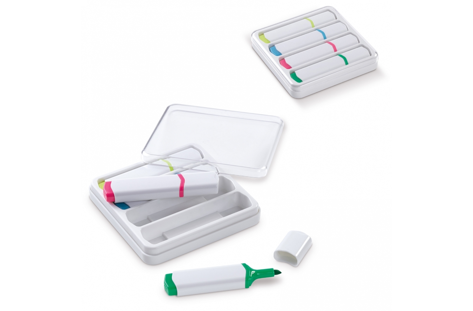 Unieke Markeerstiftenset van 4 - Bierbeek