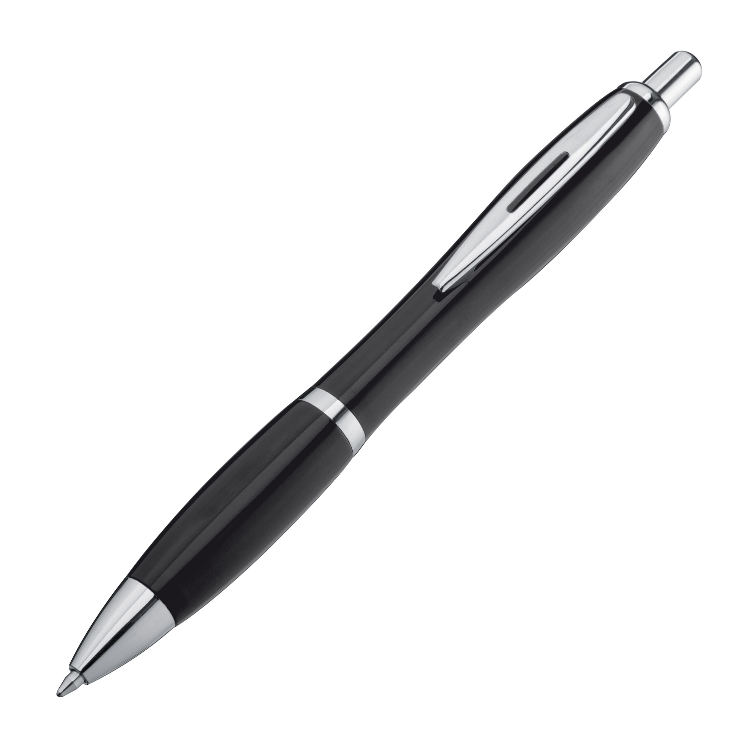 Multicolour Plastic Pen met Metalen Clip - Beersel