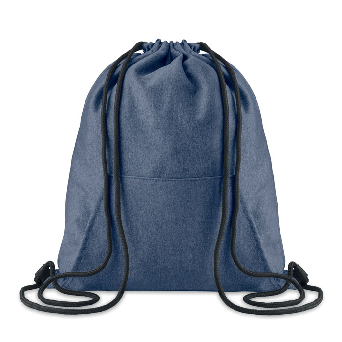 Twee-kleurige fleece rugzak met voorvak - Gingelom