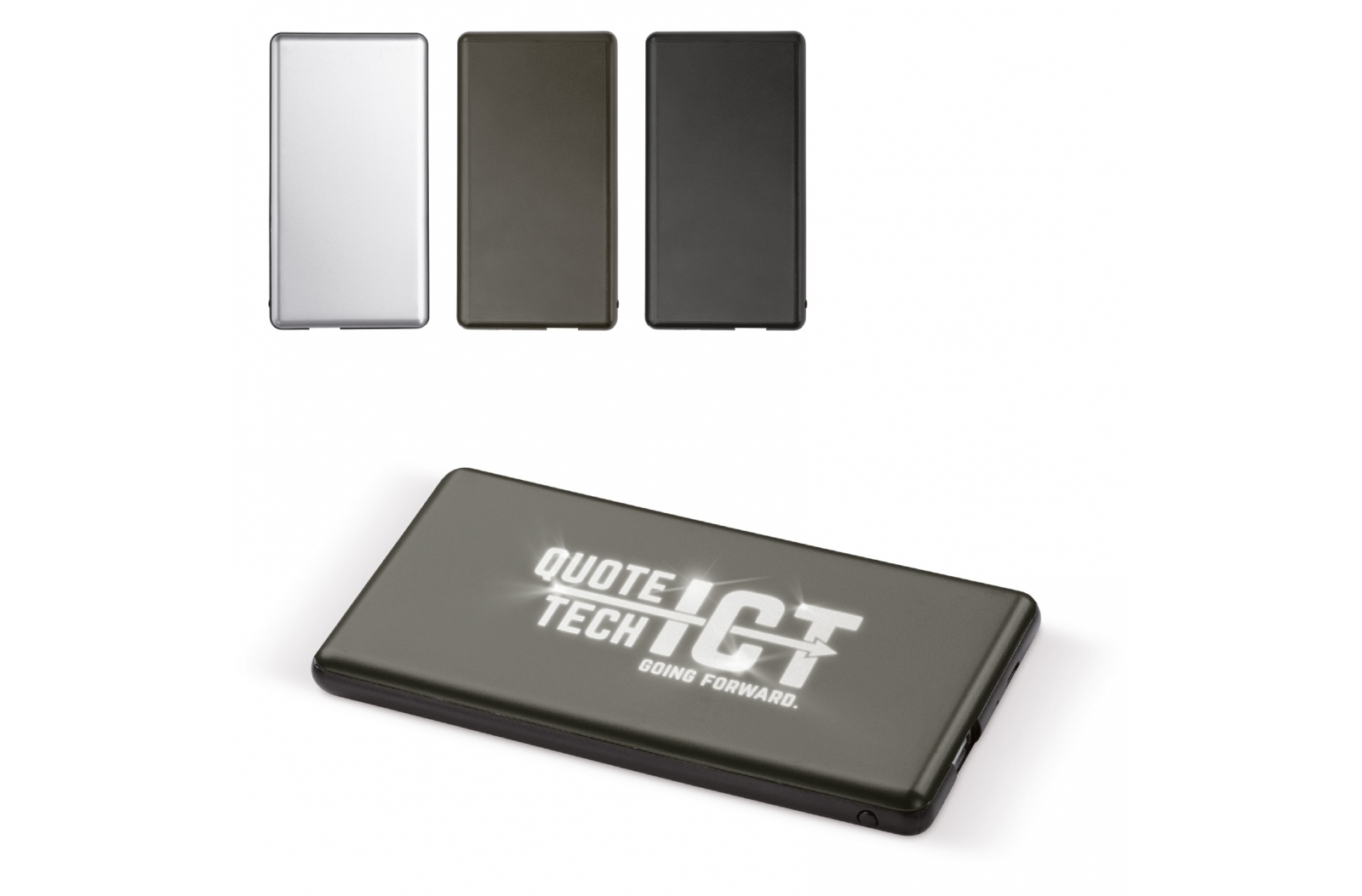Oplaadbare Powerbank met Verlicht Logo 4.000mAh - Brugge