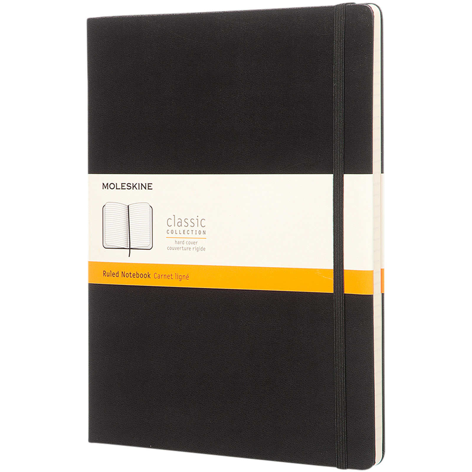 Klassieke XL Hardcover Notitieboek - Petegem-aan-de-Leie