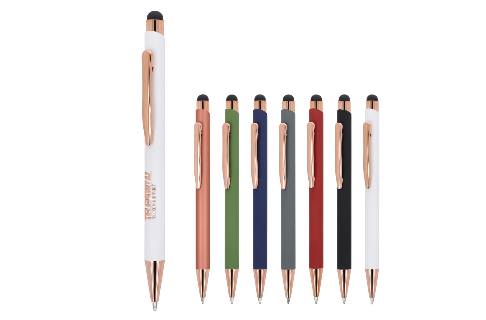 Eco Chic Rosé Pen - Schelle bedrukken met logo