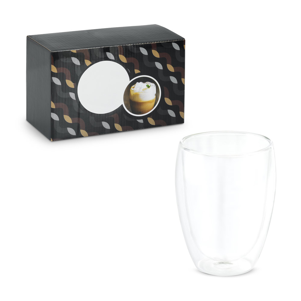 Dubbele Isothermische Glazen Koffiekopjes - Damme