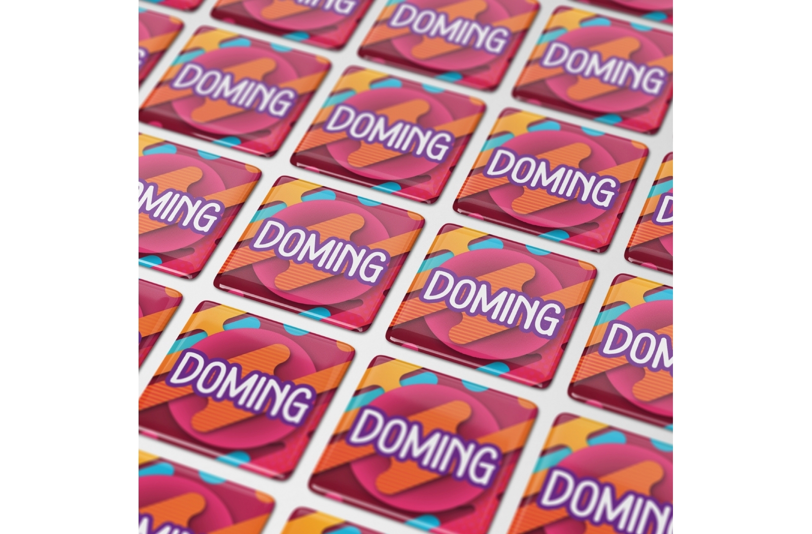 Duurzame Doming Sticker - Zemst