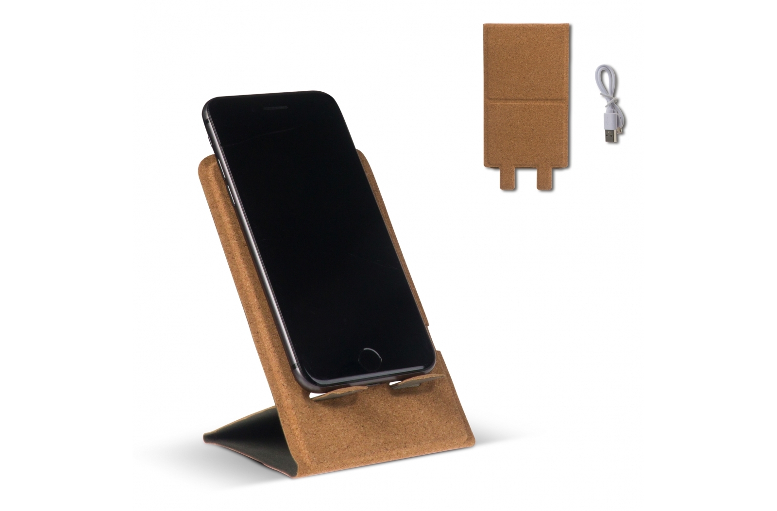 Draadloze kurklader en telefoonstandaard 5W - Steenokkerzeel