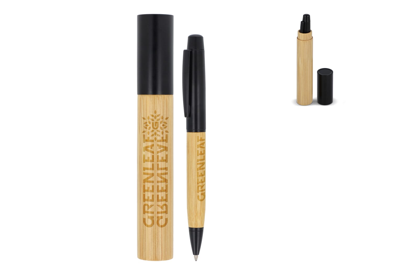 Bamboe Elegantie Pen - Meise bedrukken met logo