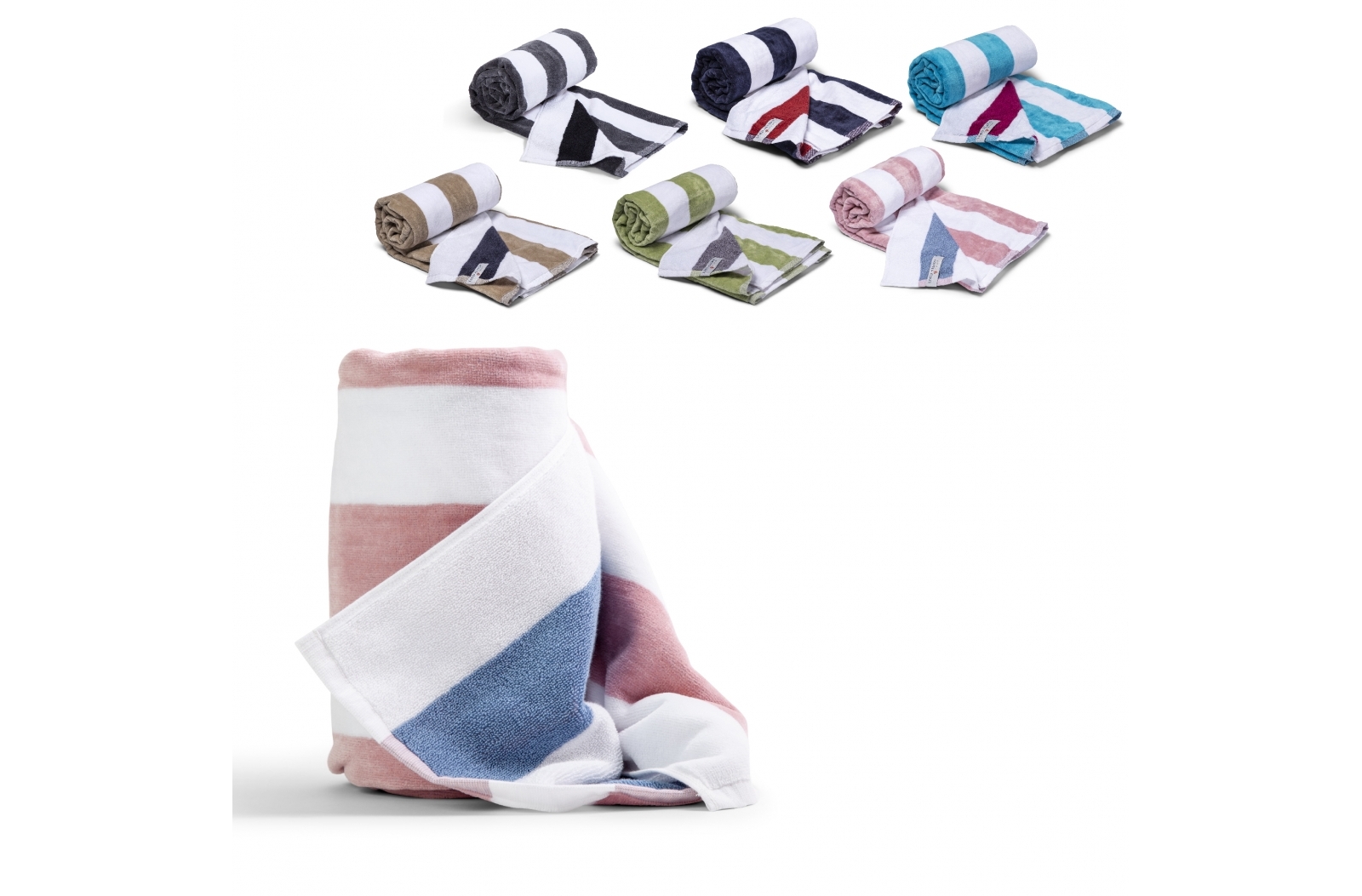 Tweekleurig Strandhanddoek 80x160 cm - Kinrooi