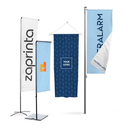 Baniervlaggen - | Zaprinta Nederland