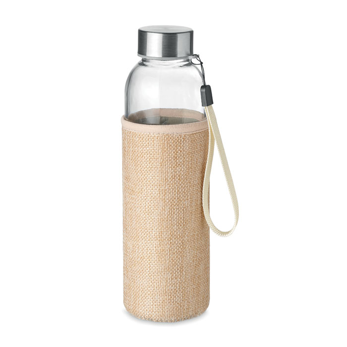 Glazen Fles in Neopreen Jute Hoes 500ml - Vleteren