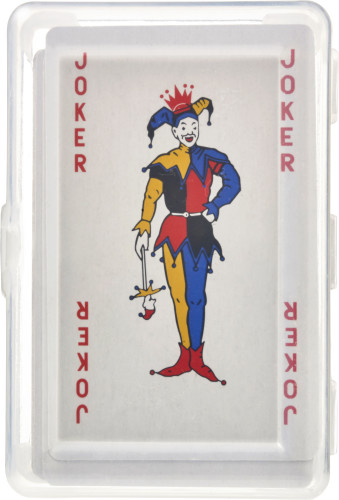 Transparante PET Kaartcassette met Speelkaarten - Mortsel