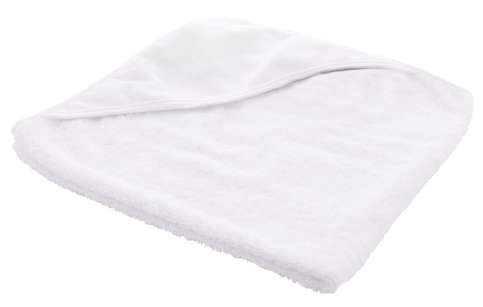 Baby Badcape met Kap 75x75 cm, 450 gr/m2 - Gingelom