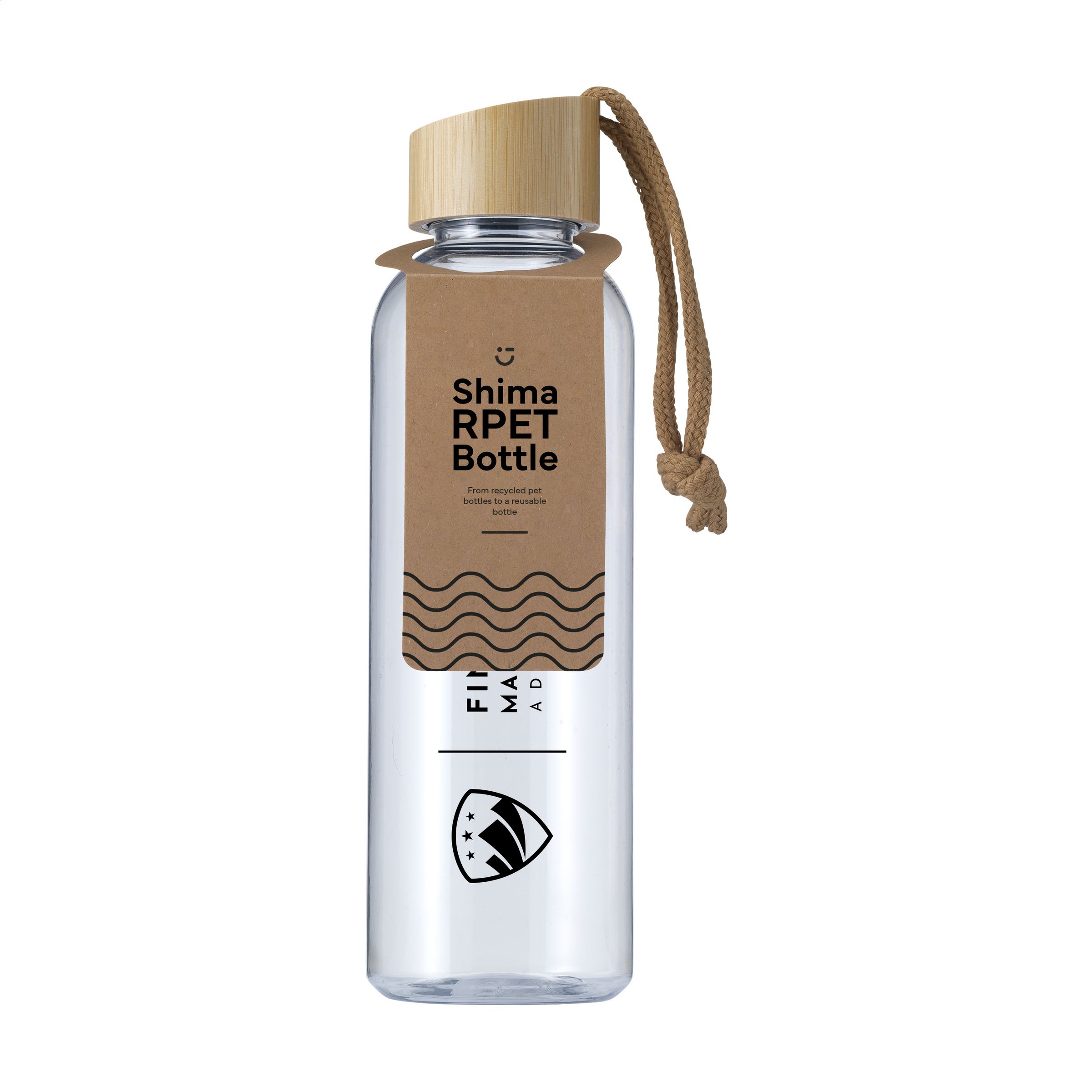 EcoHydrate Bamboo Cap Bottle - Koksijde