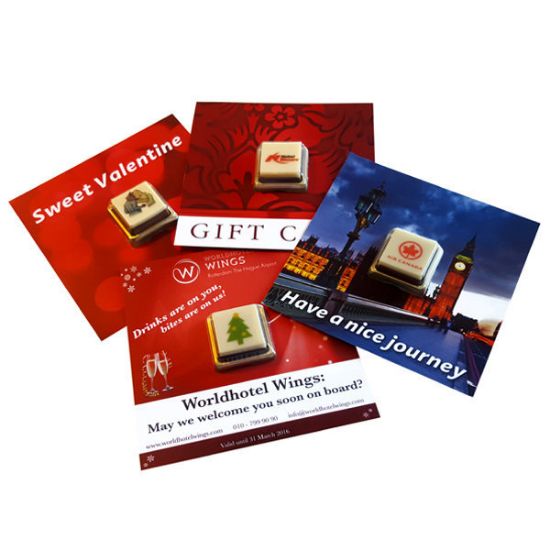 Chocolade Wenskaart - Bree