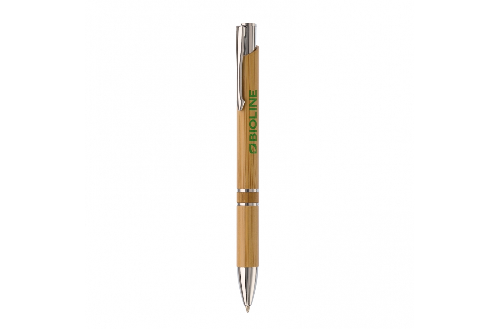 Bamboe Pen Metalen Clip - Houthulst