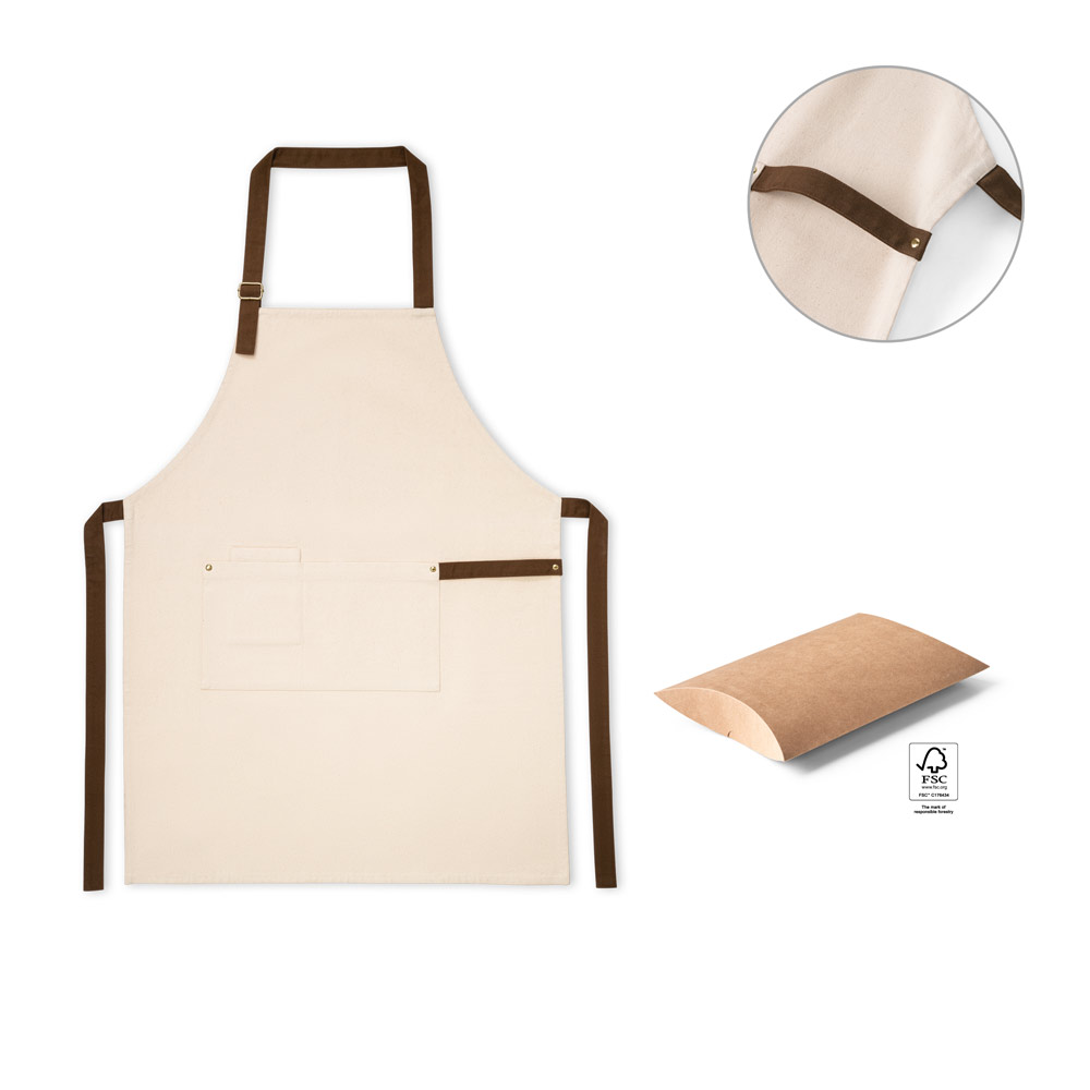 Katoenen Canvas Schort - De Pinte