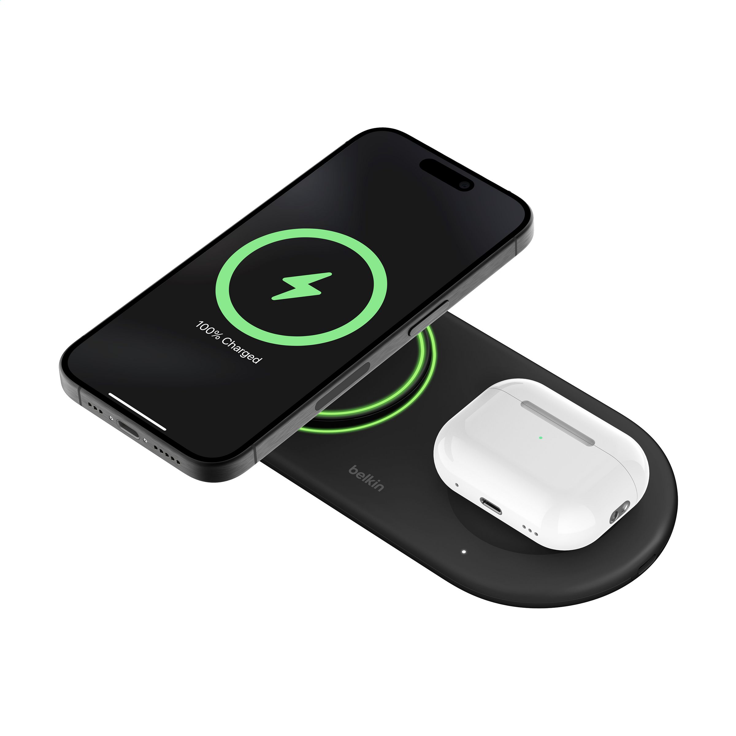 Magnetische 2-in-1 Oplaadstation - Rotselaar