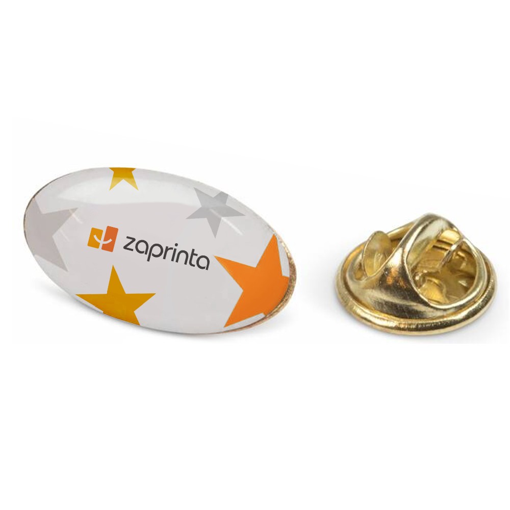 Ovale Metalen Pin - Moorslede