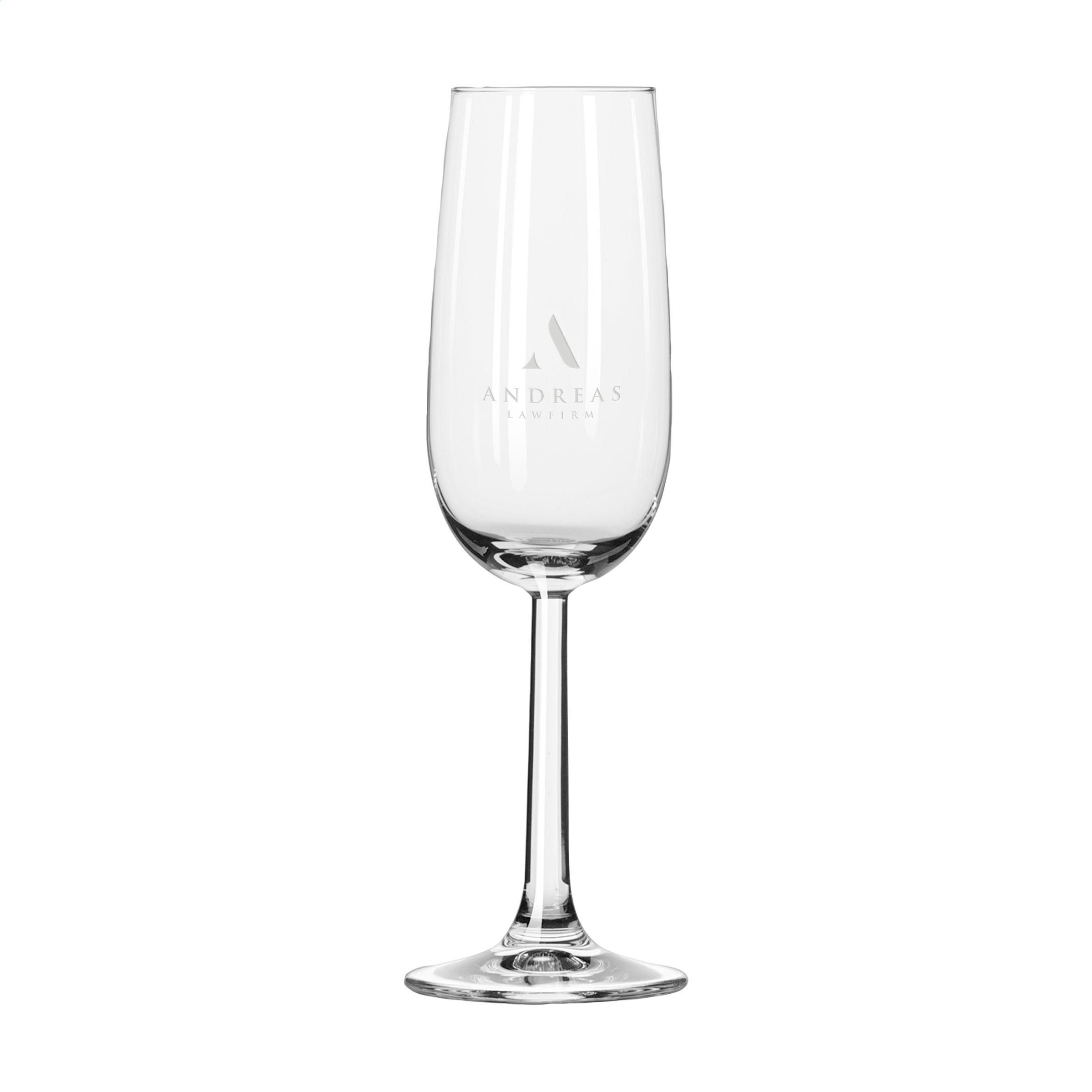Nudge Bourgogne champagneglas 170 ml bedrukken met logo