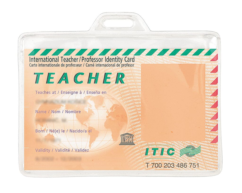 Flexibele PVC Kaarthouder - Tervuren