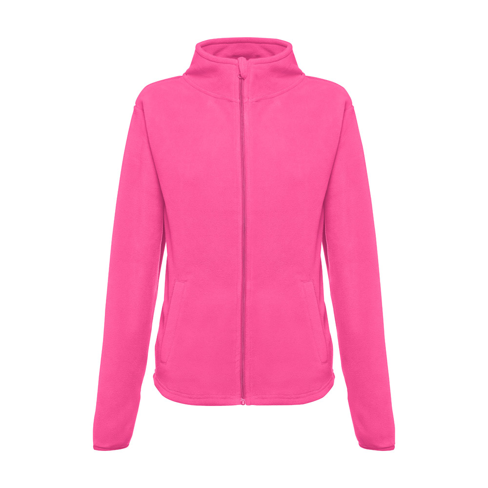 THC HELSINKI VROUWEN II. Polyester fleecejack met riem voor dames