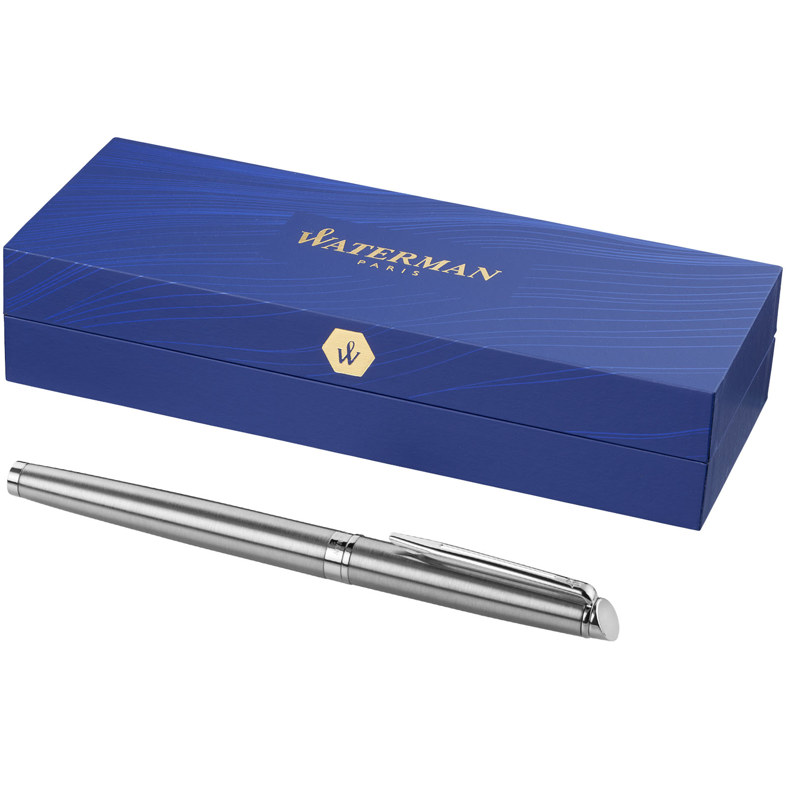 Strak Rollerball Pen (Zwarte Inkt) - Kortemark