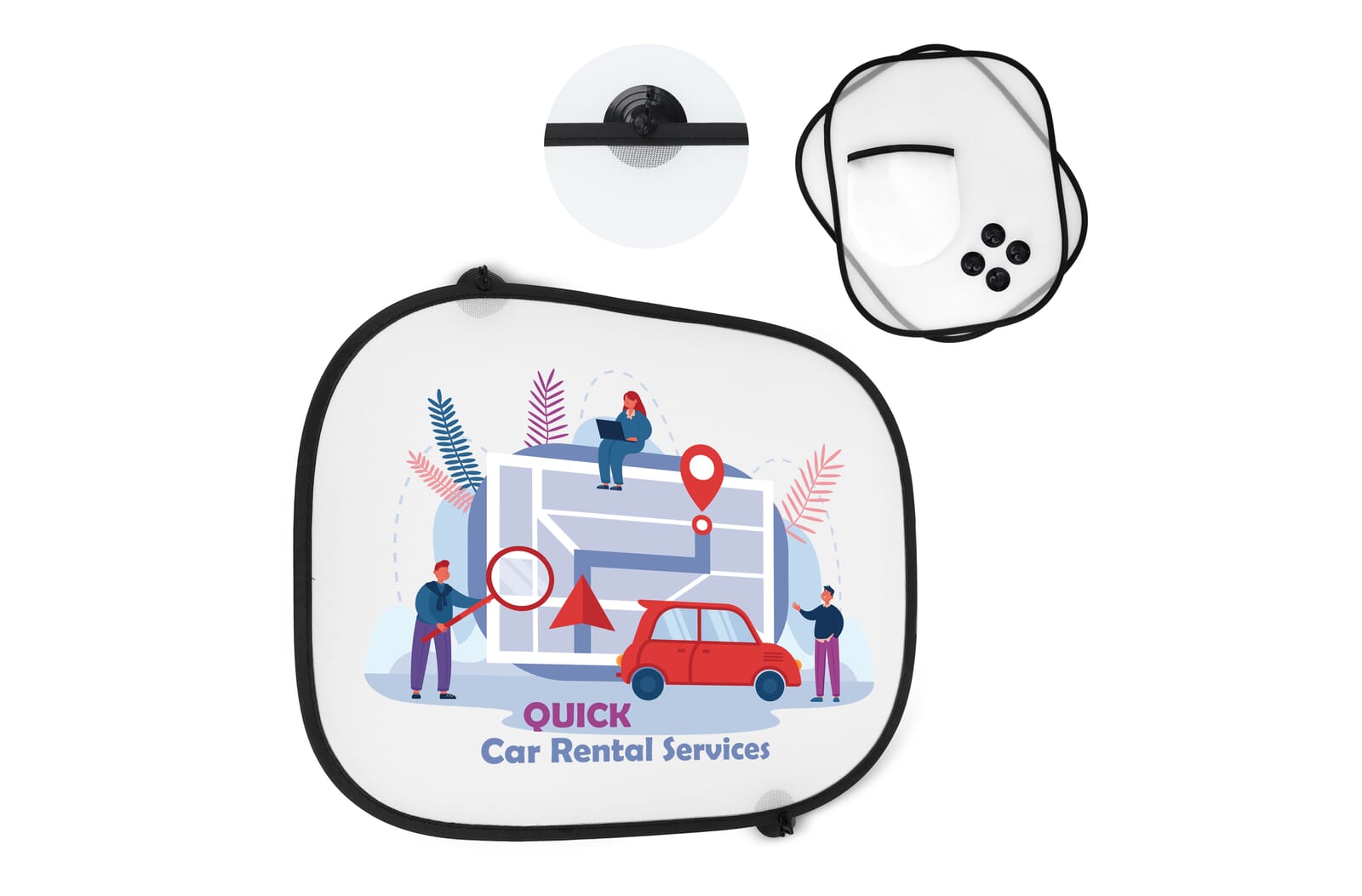 Zonnescherm voor autoruitset - Bonheiden