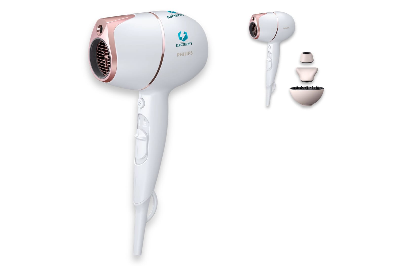 Philips SenseIQ Haardroger met Diffuser - Ruiselede
