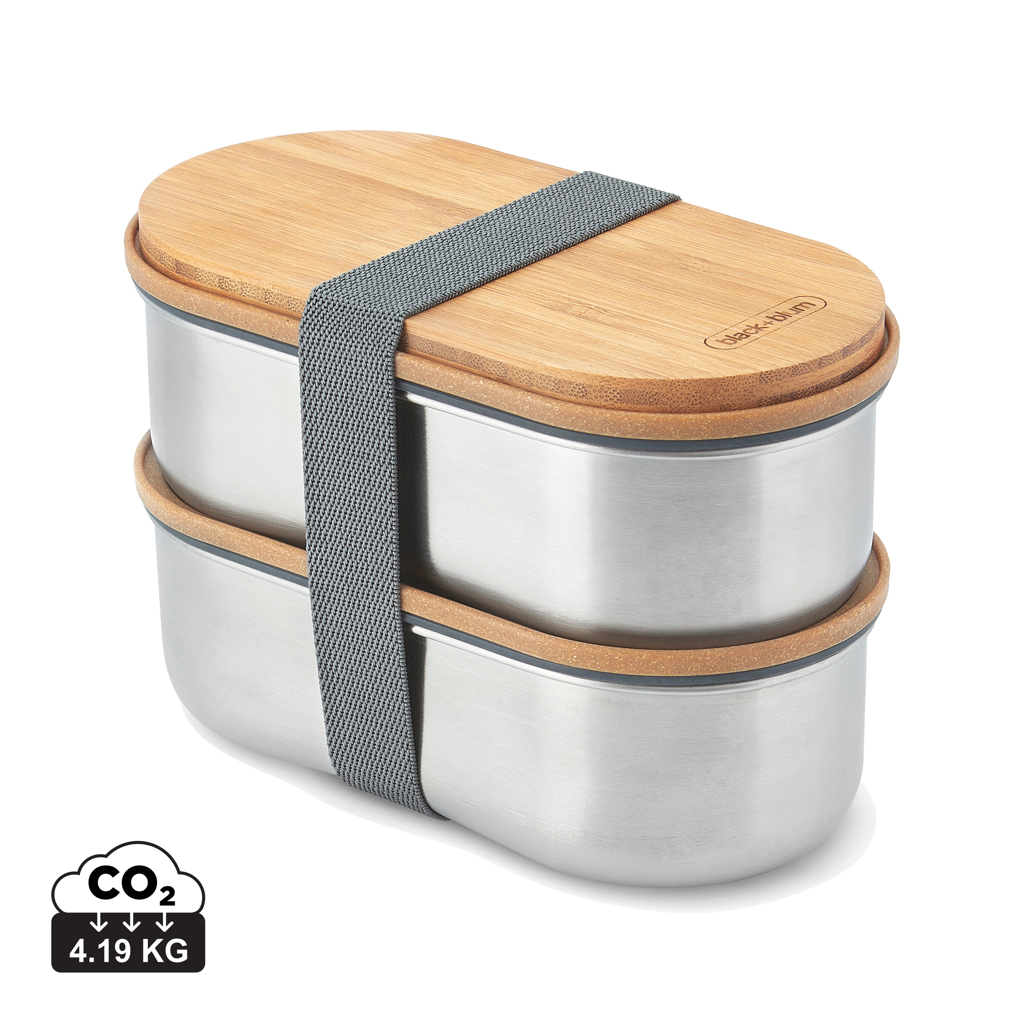 Black+Blum RVS Dubbele Bento Box