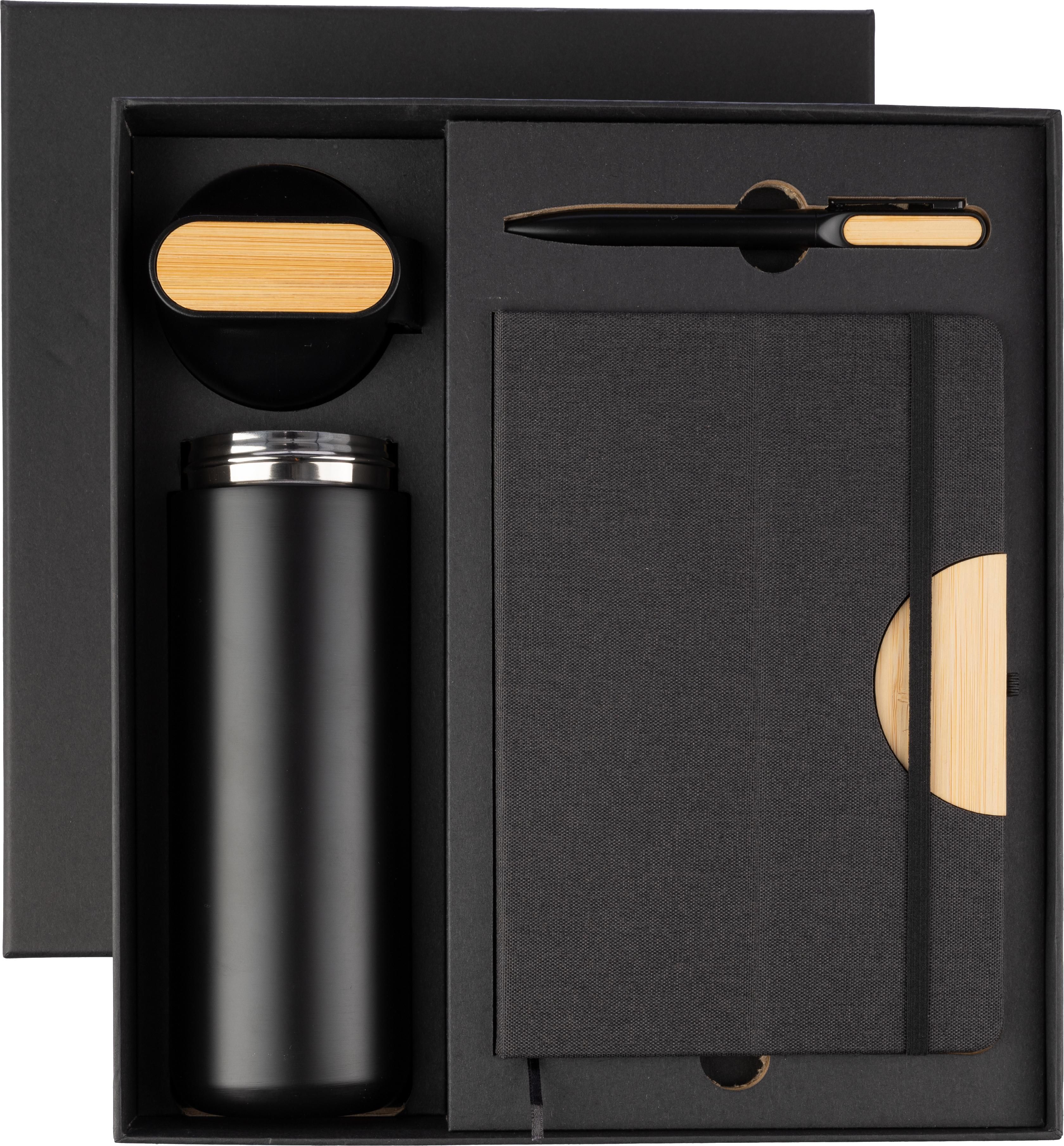Bamboo Luxe Office Set - Herent bedrukken met logo