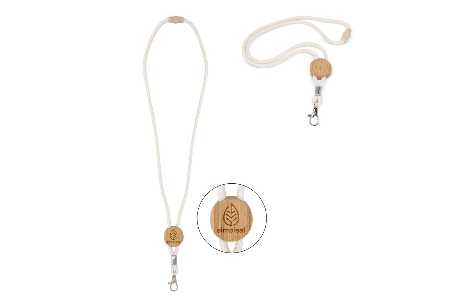 Veilige Bamboe Lanyard - Sint-Niklaas bedrukken met logo